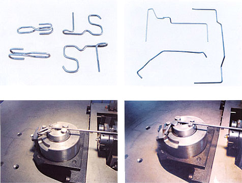 máquina formadora de alambre